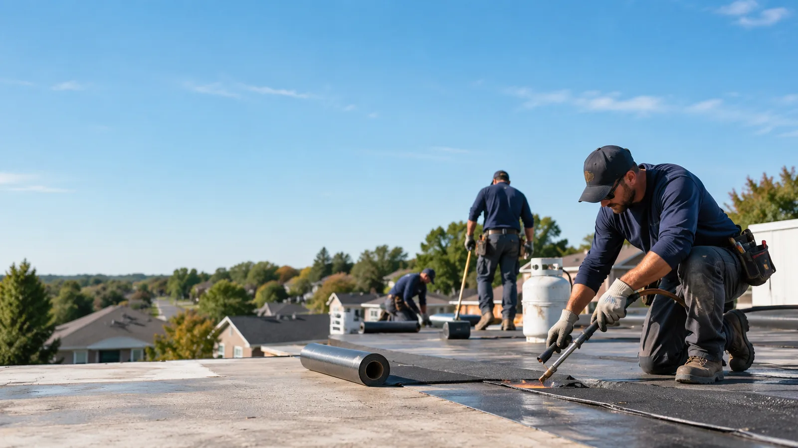 Flat Roof Leak Repair providers in Vest, KY